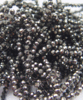 Glasschliffperlen 2mm Strang schwarz voll plattiert (422)