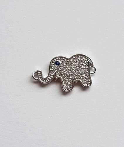 Kleiner Pavé Verbinder Elefant