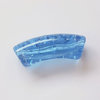 Acryltube 34x12mm blau crackle